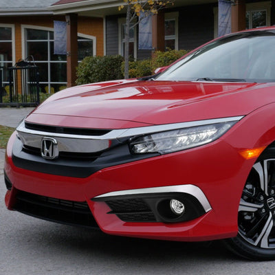 D-Motoring - Fog Lights - W / Switch - Clear Lens - Plug-n-Play - Pair - 2016 Honda Civic - 5