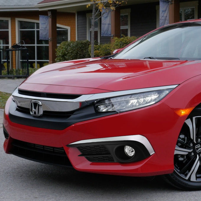 D-Motoring - Fog Lights - W / Switch - Clear Lens - Plug-n-Play - Pair - 2016 Honda Civic - 5