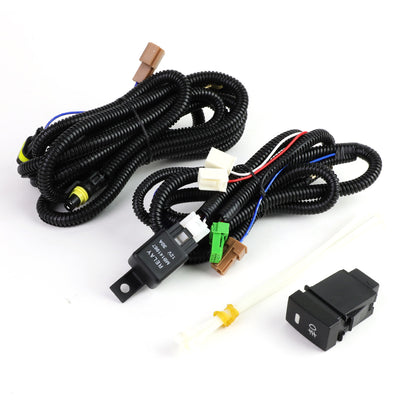 D-Motoring - Fog Lights - W / Switch - Smoked Lens - Plug-n-Play - Pair - 2016 Honda Civic - 4