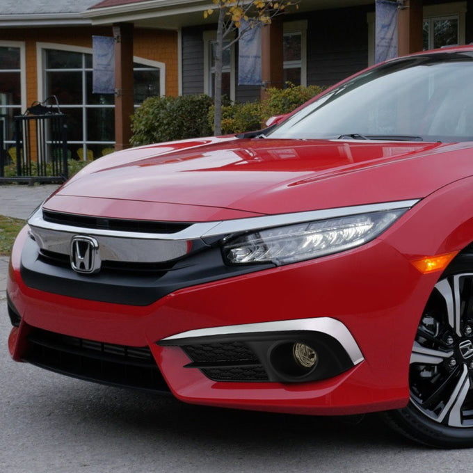 D-Motoring - Fog Lights - W / Switch - Smoked Lens - Plug-n-Play - Pair - 2016 Honda Civic - 5