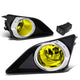 D-Motoring - Fog Lights - W / Switch - Amber Lens - Plug-n-Play - Pair - 09-10 Toyota Corolla 4-Dr Sedan - 1