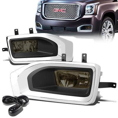 Factory Style Fog Lights w/ Switch + Wiring Harness <br>15-18 GMC Yukon XL