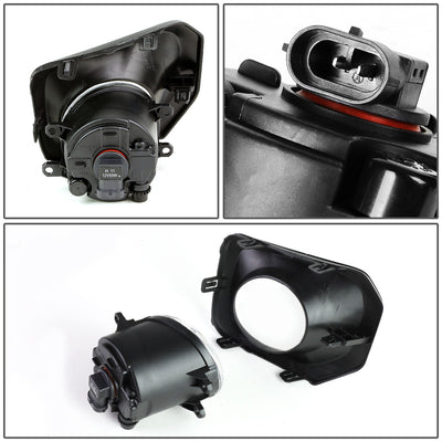 D-Motoring - Fog Lights - W / Switch - Clear Lens - Plug-n-Play - Pair - 16-17 Toyota Tacoma - 3