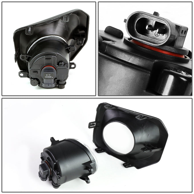 D-Motoring - Fog Lights - W / Switch - Smoked Lens - Plug-n-Play - Pair - 16-17 Toyota Tacoma - 3