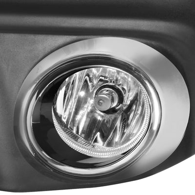 D-Motoring - 16-17 Honda Civic Fog Lights - Clear Lens - Plug-n-Play - Pair - 2