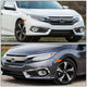 D-Motoring - 16-17 Honda Civic Fog Lights - Clear Lens - Plug-n-Play - Pair - 5