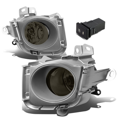 D-Motoring - Fog Lights - W / Switch - Smoked Lens - Plug-n-Play - Pair - 10-12 Toyota Prius - 1