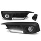D-Motoring - Fog Lights - LED DRL - W / Switch - Clear Lens - Plug-n-Play - Pair - 16-17 Honda Civic Sedan / Coupe - 1