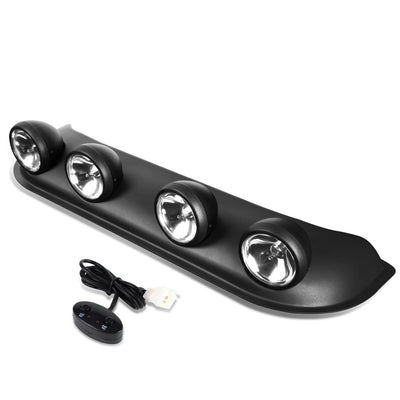 D-Motoring - Fog Lights - W / Switch - Clear Lens - Pair - Universally fit vehicles with roof - 1