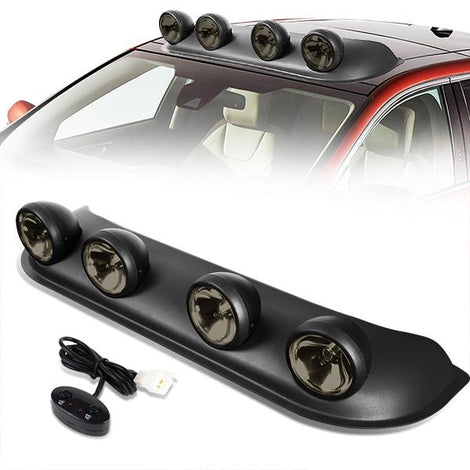 Off-Road Roof Mounted Amber Lens Fog Lights W/ Swith<br>39 in. W x 10 in. D x 6 in.