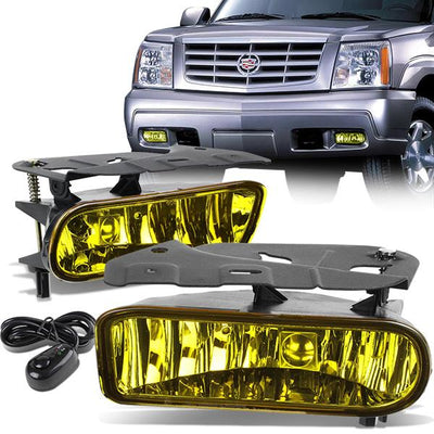 Factory Style Fog Lights w/ Switch + Wiring Harness <br>02-06 Cadillac Escalade