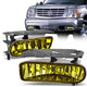 Factory Style Fog Lights w/ Bulbs <br>02-06 Cadillac Escalade