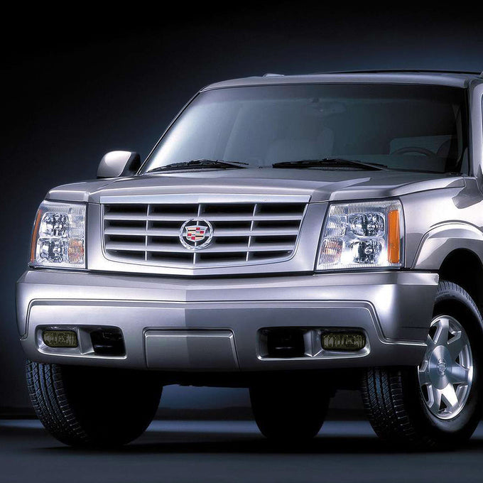 D-Motoring - Fog Lights - Smoked Lens - Plug-n-Play - Pair - 02-06 Cadillac Escalade - 5