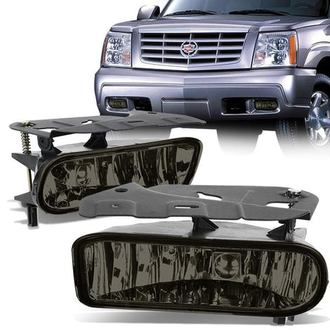 Factory Style Fog Lights w/ Bulbs <br>02-06 Cadillac Escalade