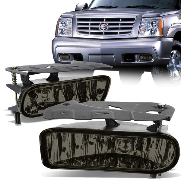 Factory Style Fog Lights w/ Bulbs <br>02-06 Cadillac Escalade