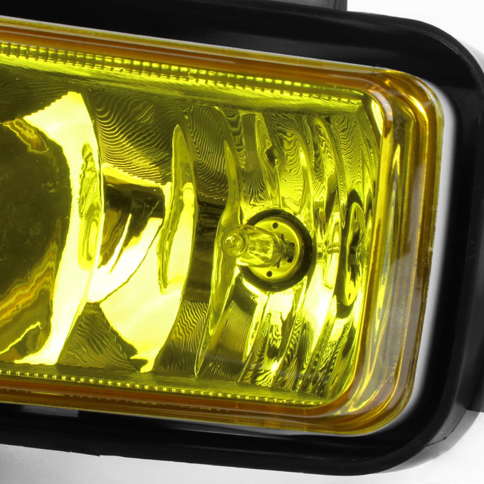 D-Motoring - Fog Lights - W / Switch - Amber Lens - Plug-n-Play - Pair - Chevy Tahoe / Suburban - 3