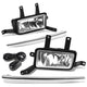 D-Motoring - Fog Lights - W / Switch - Clear Lens - Plug-n-Play - Pair - Chevy Tahoe / Suburban - 1