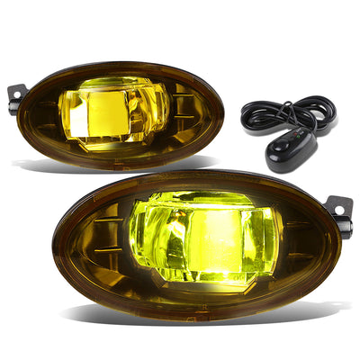 D-Motoring - Fog Lights - LED - W / Switch - Amber Lens - Plug-n-Play - Pair - Honda Civic / Accord / Odyssey - 1
