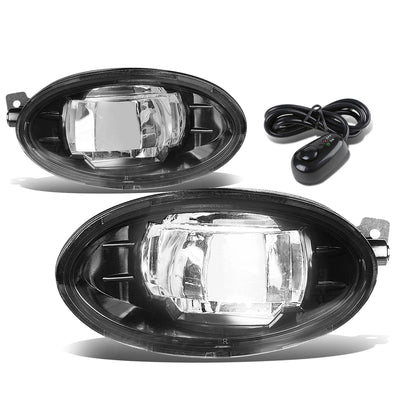 D-Motoring - Fog Lights - LED - W / Switch - Clear Lens - Plug-n-Play - Pair - Honda Civic / Accord / Odyssey / Fit - 1