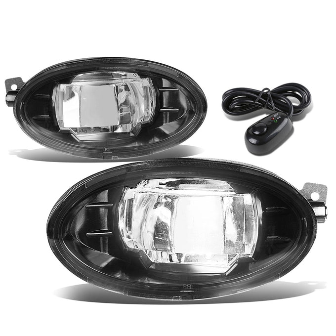 D-Motoring - Fog Lights - LED - W / Switch - Clear Lens - Plug-n-Play - Pair - Honda Civic / Accord / Odyssey / Fit - 1