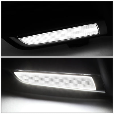 D-Motoring - Fog Lights - LED DRL - Clear Lens - Plug-n-Play - Pair - 16-17 Honda Civic Sedan / Coupe - 3
