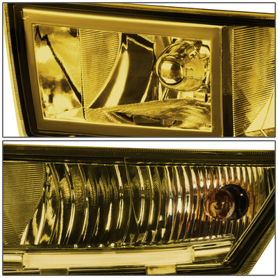 D-Motoring - Fog Lights - Built-In LED DRL - Amber Lens - Plug-n-Play - Pair - Cadillac Escalade ESV / Escalade EXT - 3
