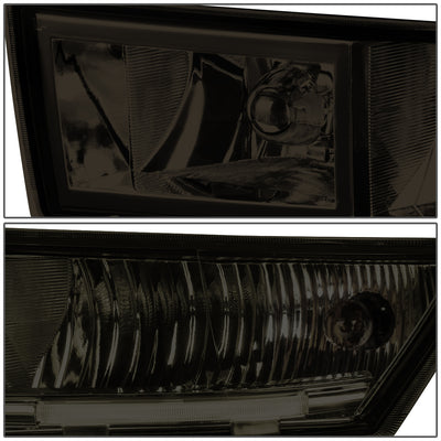 D-Motoring - Fog Lights - Built-In LED DRL - Smoked Lens - Plug-n-Play - Pair - Cadillac Escalade ESV / Escalade EXT - 3