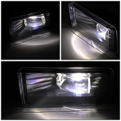 D-Motoring - Fog Lights - HI-Power LED - W / Switch - Smoked Lens - Plug-n-Play - Pair - Cadillac Escalade / Chevrolet Avalanche / Silverado 1500 / 2500HD / 3500HD / GMC Yukon - 2
