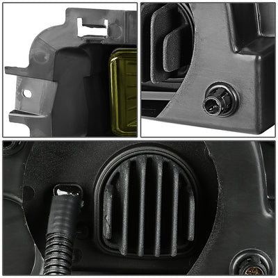 D-Motoring - Fog Lights - HI-Power LED - W / Switch - Amber Lens - Plug-n-Play - Pair - 14-15 Chevy Silverado 1500 - 5