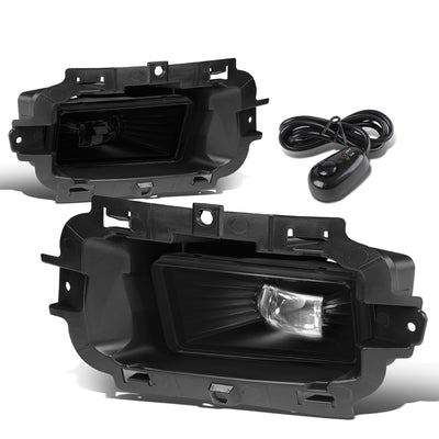 D-Motoring - Fog Lights - HI-Power LED - W / Switch - Smoked Lens - Plug-n-Play - Pair - 14-15 Chevy Silverado 1500 - 1