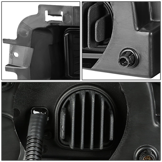 D-Motoring - Fog Lights - HI-Power LED - W / Switch - Smoked Lens - Plug-n-Play - Pair - 14-15 Chevy Silverado 1500 - 5