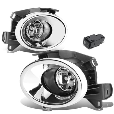 D-Motoring - Fog Lights - W / Switch - Clear Lens - Plug-n-Play - Pair - 13-16 Nissan Pathfinder - 1