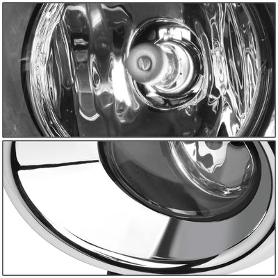 D-Motoring - Fog Lights - W / Switch - Clear Lens - Plug-n-Play - Pair - 13-16 Nissan Pathfinder - 4
