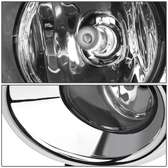D-Motoring - Fog Lights - W / Switch - Clear Lens - Plug-n-Play - Pair - 13-16 Nissan Pathfinder - 4