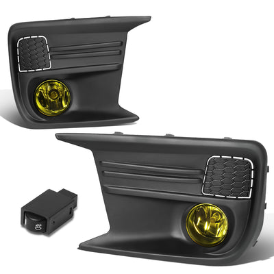 D-Motoring - 2018 Subaru WRX Fog Lights - W / Switch - Amber Lens - Plug-n-Play - Pair - 1