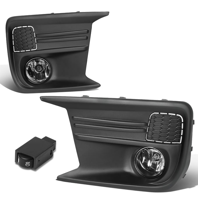 D-Motoring - 2018 Subaru WRX Fog Lights - W / Switch - Clear Lens - Plug-n-Play - Pair - 1