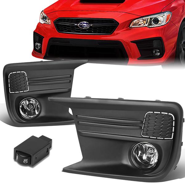 Factory Style Fog Lights w/ Switch + Wiring Harness <br>18-19 Subaru WRX