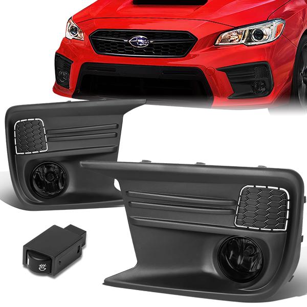 Factory Style Fog Lights w/ Switch + Wiring Harness <br>18-19 Subaru WRX