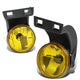 D-Motoring - 94-98 Dodge Ram 1500 2500 3500 Fog Lights - Amber Lens - Plug-n-Play - Pair - 1