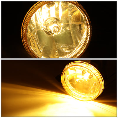 D-Motoring - 94-98 Dodge Ram 1500 2500 3500 Fog Lights - Amber Lens - Plug-n-Play - Pair - 3