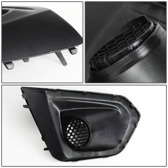 D-Motoring - 12-14 Subaru ImprezaFog Lights - Black Housing - Plug-n-Play - Pair - 4