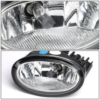 D-Motoring - 17-18 Honda CR-VFog Lights - Clear Lens - Plug-n-Play - Pair - 4