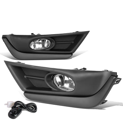 D-Motoring - 17-18 Honda CR-VFog Lights - Clear Lens - Plug-n-Play - Pair - 1
