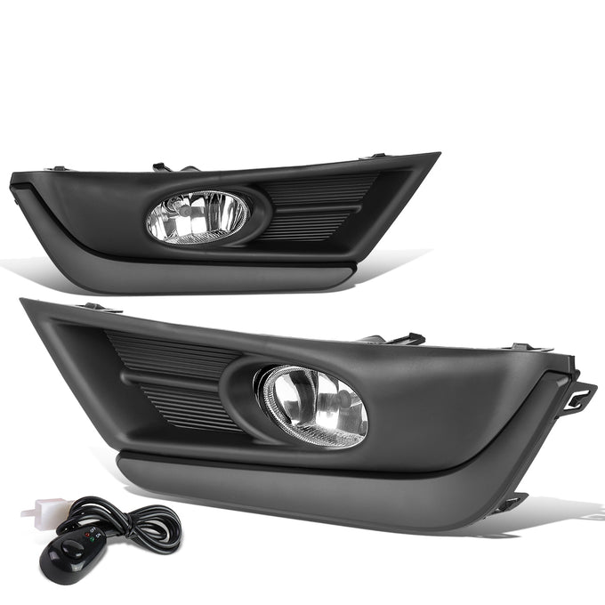D-Motoring - 17-18 Honda CR-VFog Lights - Clear Lens - Plug-n-Play - Pair - 1