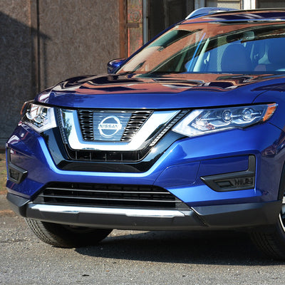 D-Motoring - 17-18 Nissan RogueFog Lights - W/Switch+Bezel Cover - Smoked Lens - Pair - Plug-n-Play - 7