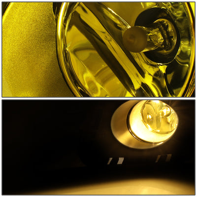 D-Motoring - 12-14 Toyota Prius-C Fog Lights - W / Switch - Amber Lens - Plug-n-Play - Pair - 3