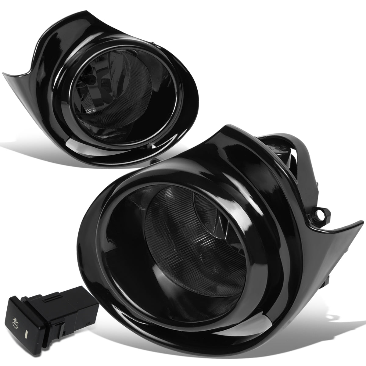 D-Motoring - 15-18 Prius CFog Lights - Smoked Lens - Plug-n-Play - Pair - 1