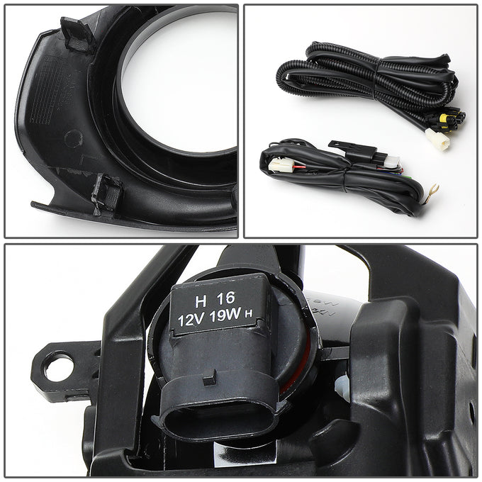 D-Motoring - 15-18 Prius CFog Lights - Smoked Lens - Plug-n-Play - Pair - 5