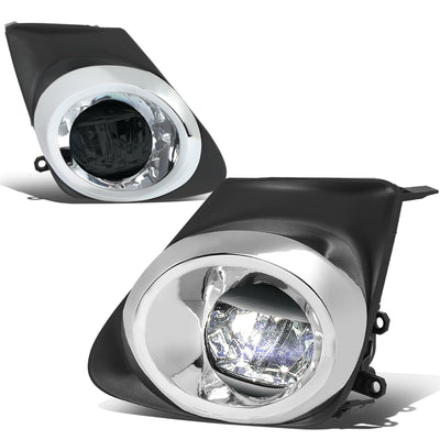 D-Motoring - 11-13 Toyota Corolla Fog Lights - W / Switch - Smoked Lens - Plug-n-Play - Pair - 1