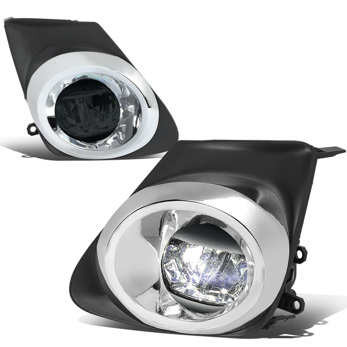 D-Motoring - 11-13 Toyota Corolla Fog Lights - W / Switch - Smoked Lens - Plug-n-Play - Pair - 1